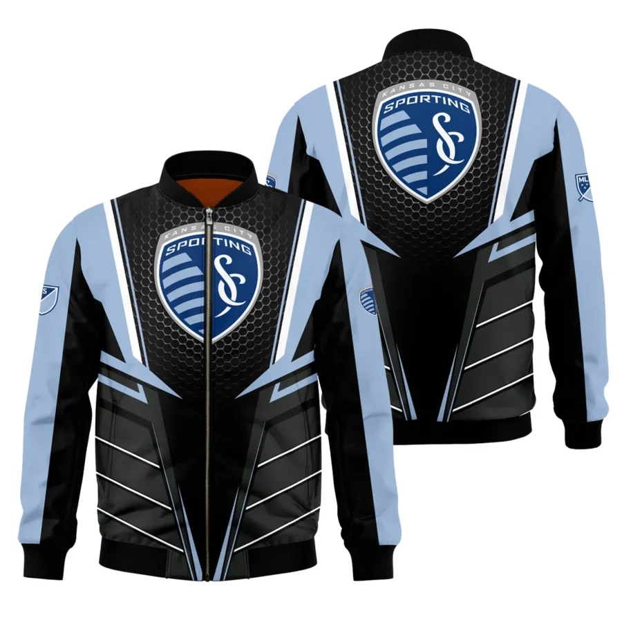 Special Release Sporting Kansas City MLS Bomber Jacket All Over Prints HOMLS011024A01SKCBB