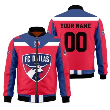 Special Release FC Dallas MLS Bomber Jacket All Over Prints HOMLS021024A01DALBB