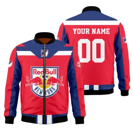 Special Release New York Red Bulls MLS Bomber Jacket All Over Prints HOMLS021024A01NYBB