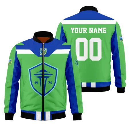 Special Release Seattle Sounders MLS Bomber Jacket All Over Prints HOMLS021024A01SEABB