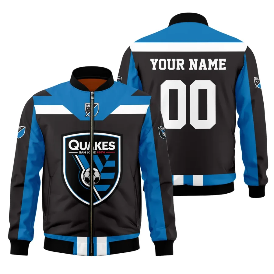 Special Release San Jose Earthquakes MLS Bomber Jacket All Over Prints HOMLS021024A01SJBB