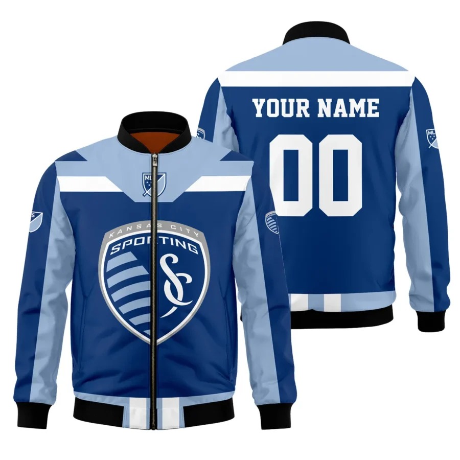 Special Release Sporting Kansas City MLS Bomber Jacket All Over Prints HOMLS021024A01SKCBB