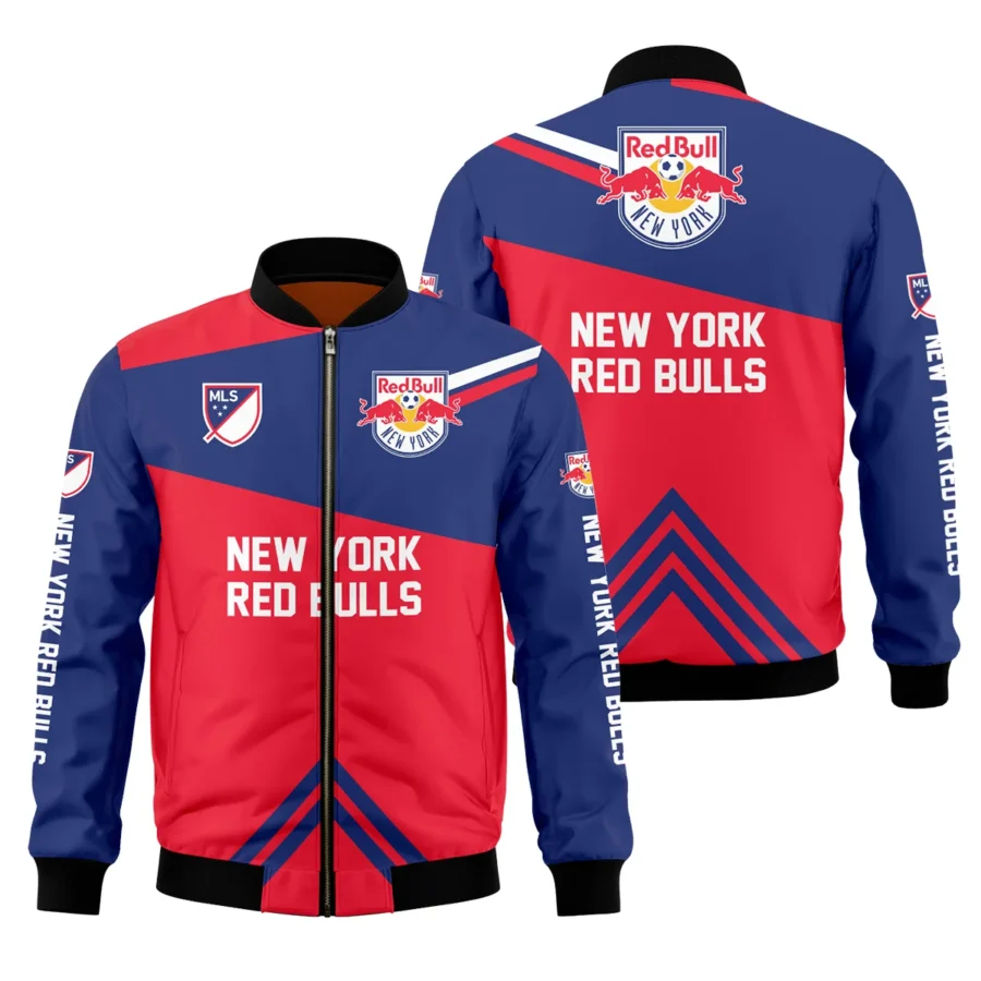 Special Release New York Red Bulls MLS Bomber Jacket All Over Prints HOMLS031024A01NYBB