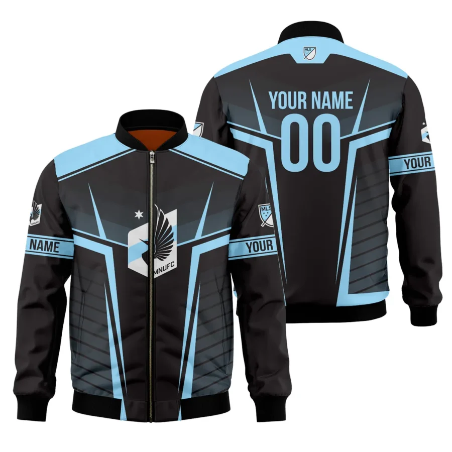 Special Release Minnesota United MLS Bomber Jacket All Over Prints QTMLS021024A1MINBB