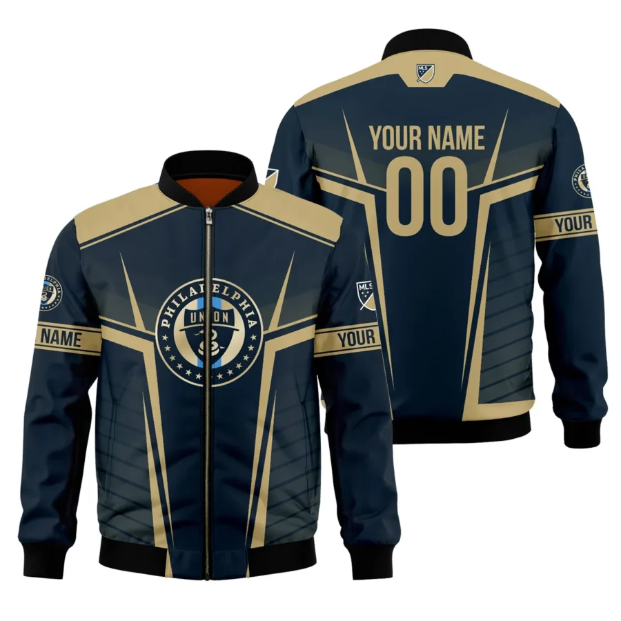 Special Release Philadelphia Union MLS Bomber Jacket All Over Prints QTMLS021024A1PHIBB