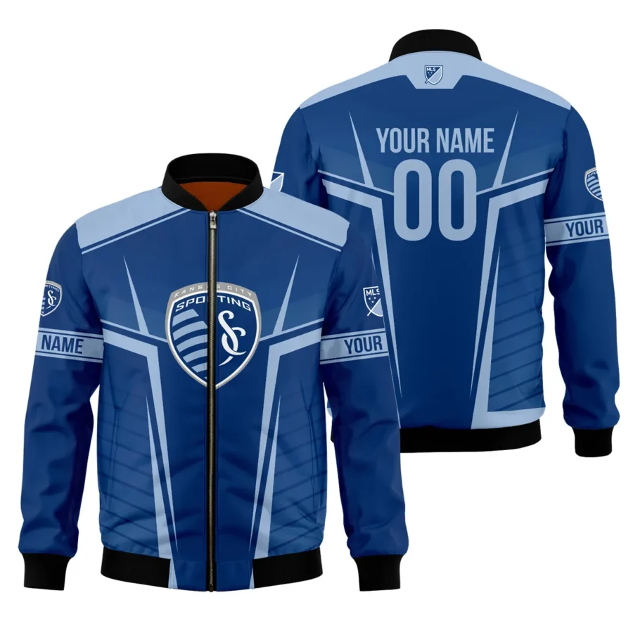 Special Release Sporting Kansas City MLS Bomber Jacket All Over Prints QTMLS021024A1SKCBB