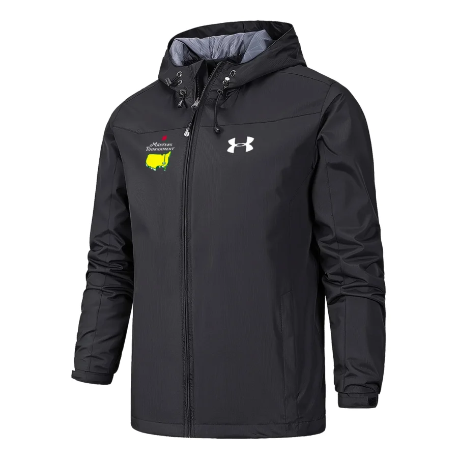 Under Armour Masters Tournament Exclusive Logo Waterproof Windbreaker Jacket HOMT231024A01UAWWJ - Black