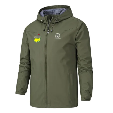 Bettinardi Golf Masters Tournament Exclusive Logo Waterproof Windbreaker Jacket HOMT231024A01BGWWJ - Army Green