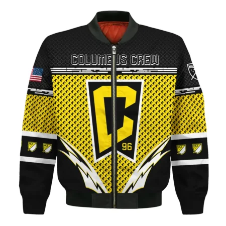 MLS Columbus Crew Exclusive All Over Prints BLMLS31024A1CLBBB - Bomber Jacket