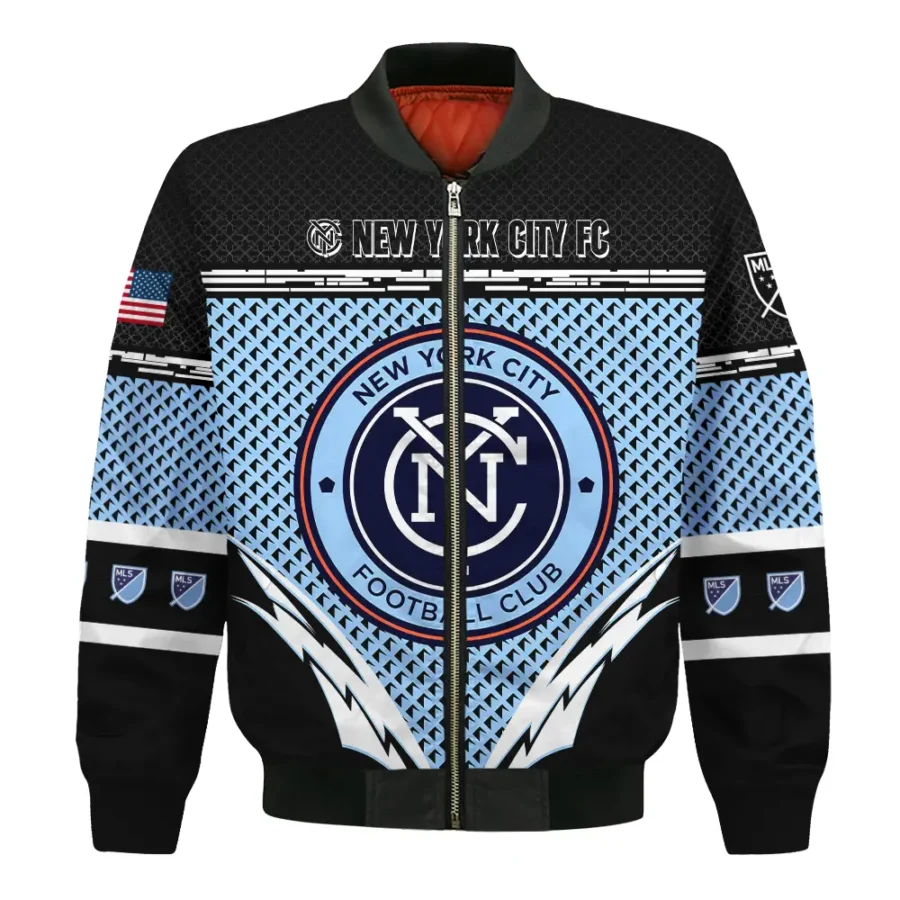 MLS New York City Exclusive All Over Prints BLMLS31024A1NYCBB - Bomber Jacket