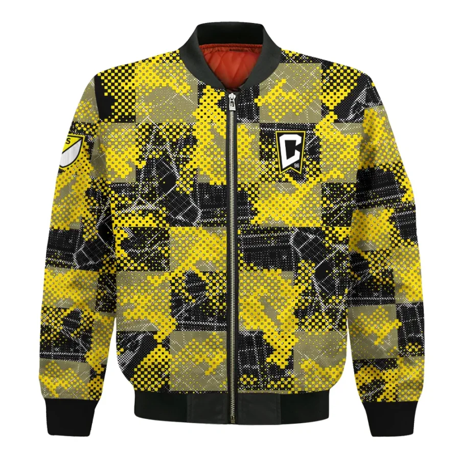 MLS Columbus Crew Exclusive All Over Prints BLMLS41024A1CLBBB - Bomber Jacket