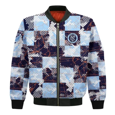 MLS New York City Exclusive All Over Prints BLMLS41024A1NYCBB - Bomber Jacket