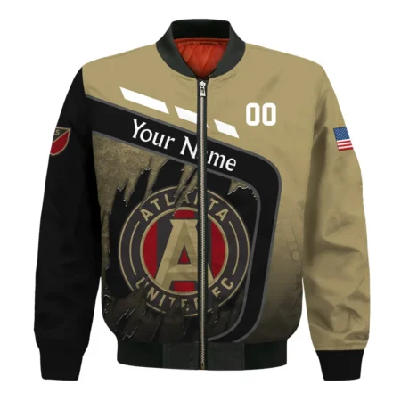 MLS Atlanta United Exclusive All Over Prints BLMLS51024A1ATLBB - Bomber Jacket