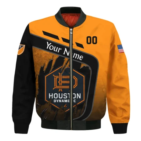 MLS Houston Dynamo Exclusive All Over Prints BLMLS51024A1HOUBB - Bomber Jacket