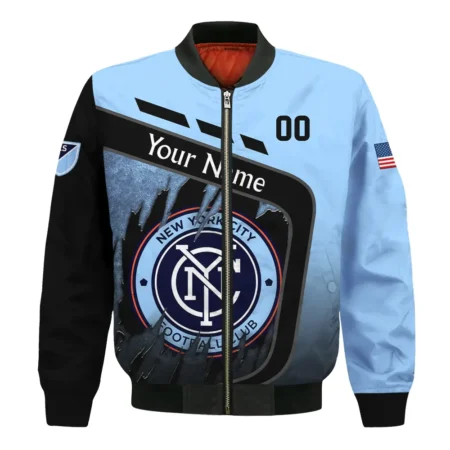 MLS New York City Exclusive All Over Prints BLMLS51024A1NYCBB - Bomber Jacket