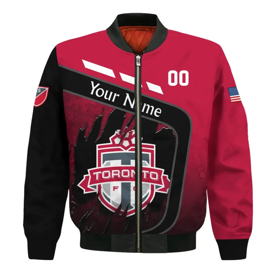 MLS Toronto FC Exclusive All Over Prints BLMLS51024A1TORBB - Bomber Jacket