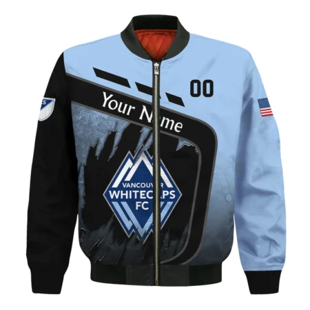 MLS Vancouver Whitecaps Exclusive All Over Prints BLMLS51024A1VANBB - Bomber Jacket