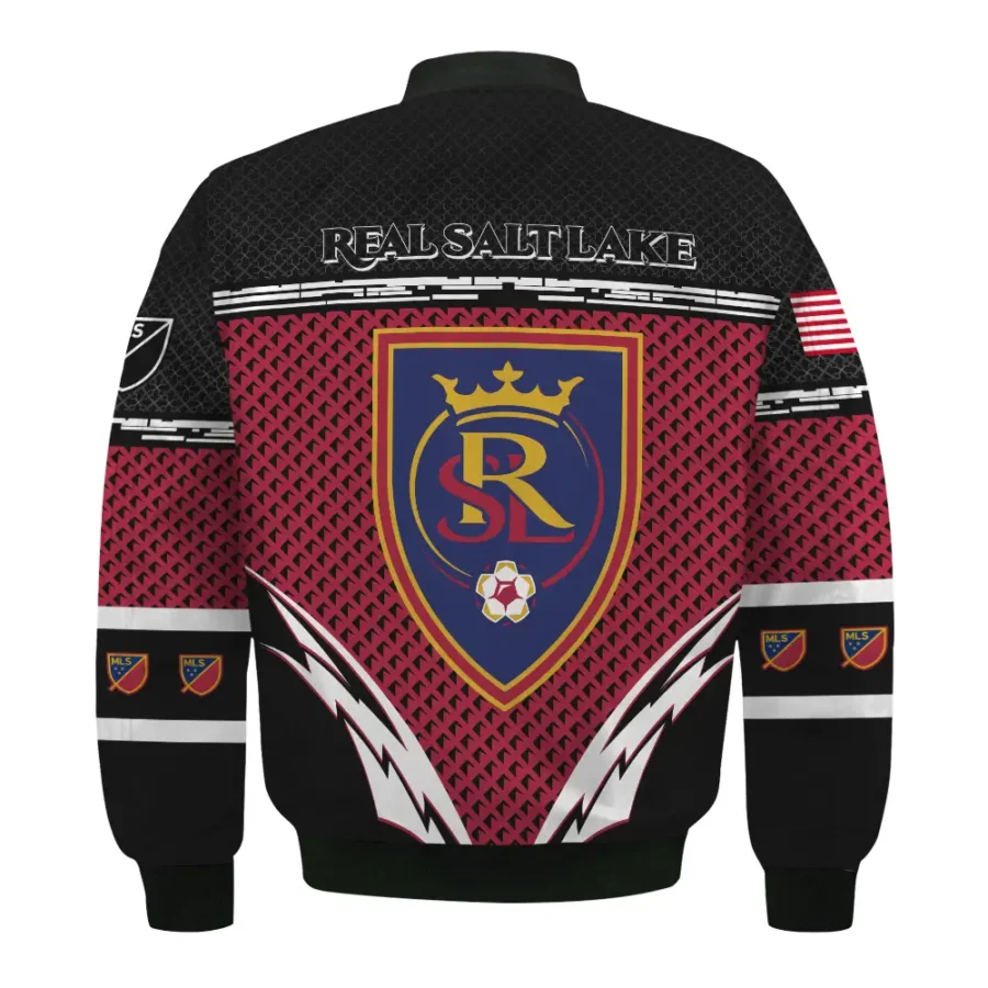 MLS Real Salt Lake Exclusive All Over Prints BLMLS31024A1RSLBB - Bomber Jacket