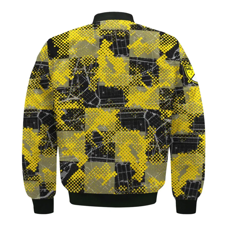 MLS Columbus Crew Exclusive All Over Prints BLMLS41024A1CLBBB - Bomber Jacket