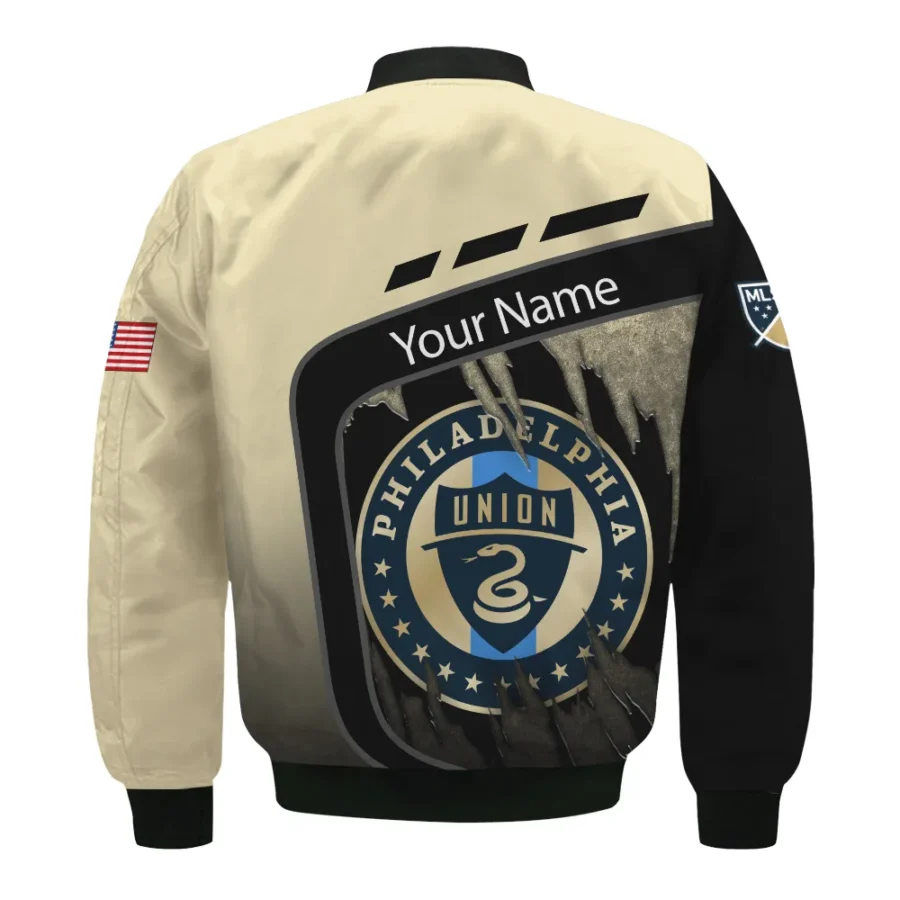 MLS Philadelphia Union Exclusive All Over Prints BLMLS51024A1PHIBB - Bomber Jacket