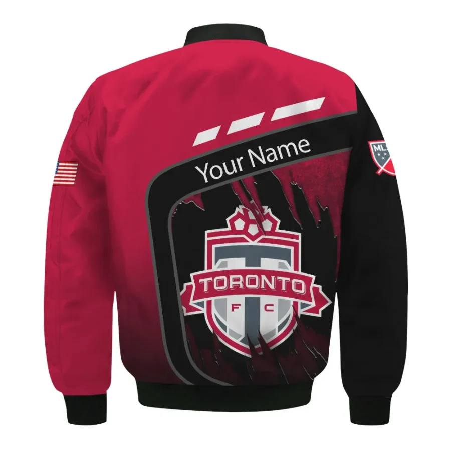 MLS Toronto FC Exclusive All Over Prints BLMLS51024A1TORBB - Bomber Jacket