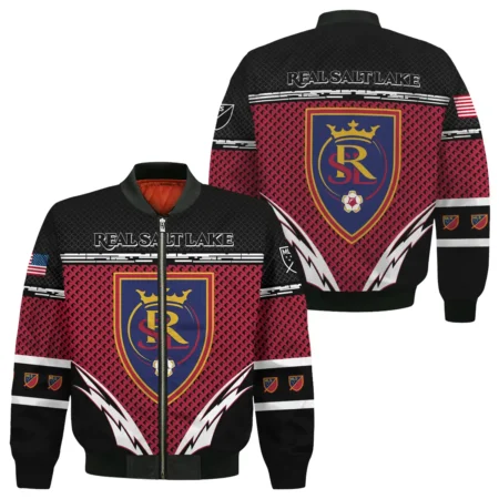 MLS Real Salt Lake Exclusive All Over Prints BLMLS31024A1RSLBB - Bomber Jacket