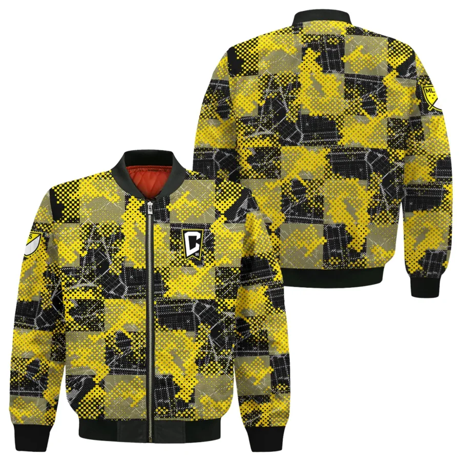 MLS Columbus Crew Exclusive All Over Prints BLMLS41024A1CLBBB - Bomber Jacket