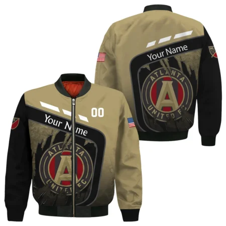 MLS Atlanta United Exclusive All Over Prints BLMLS51024A1ATLBB - Bomber Jacket