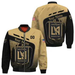 MLS Los Angeles FC Exclusive All Over Prints BLMLS51024A1LAFSWZ - Quarter Zip Jacket