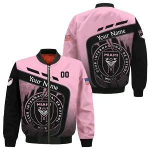 MLS Inter Miami Exclusive All Over Prints BLMLS51024A1MIASWZ - Quarter Zip Jacket