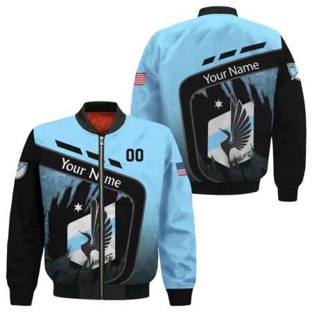 MLS Minnesota United Exclusive All Over Prints BLMLS51024A1MINBB - Bomber Jacket