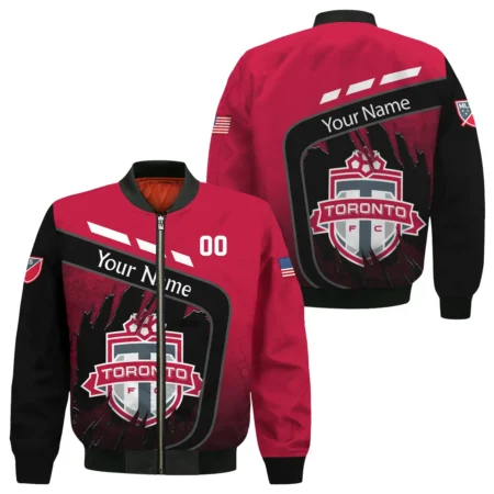 MLS Toronto FC Exclusive All Over Prints BLMLS51024A1TORBB - Bomber Jacket