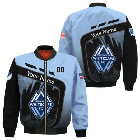 MLS Vancouver Whitecaps Exclusive All Over Prints BLMLS51024A1VANBB - Bomber Jacket