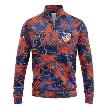 MLS Cincinnati Exclusive All Over Prints BLMLS41024A1CINSWZ - Quarter Zip Jacket