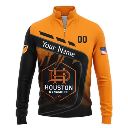 MLS Houston Dynamo Exclusive All Over Prints BLMLS51024A1HOUSWZ - Quarter Zip Jacket