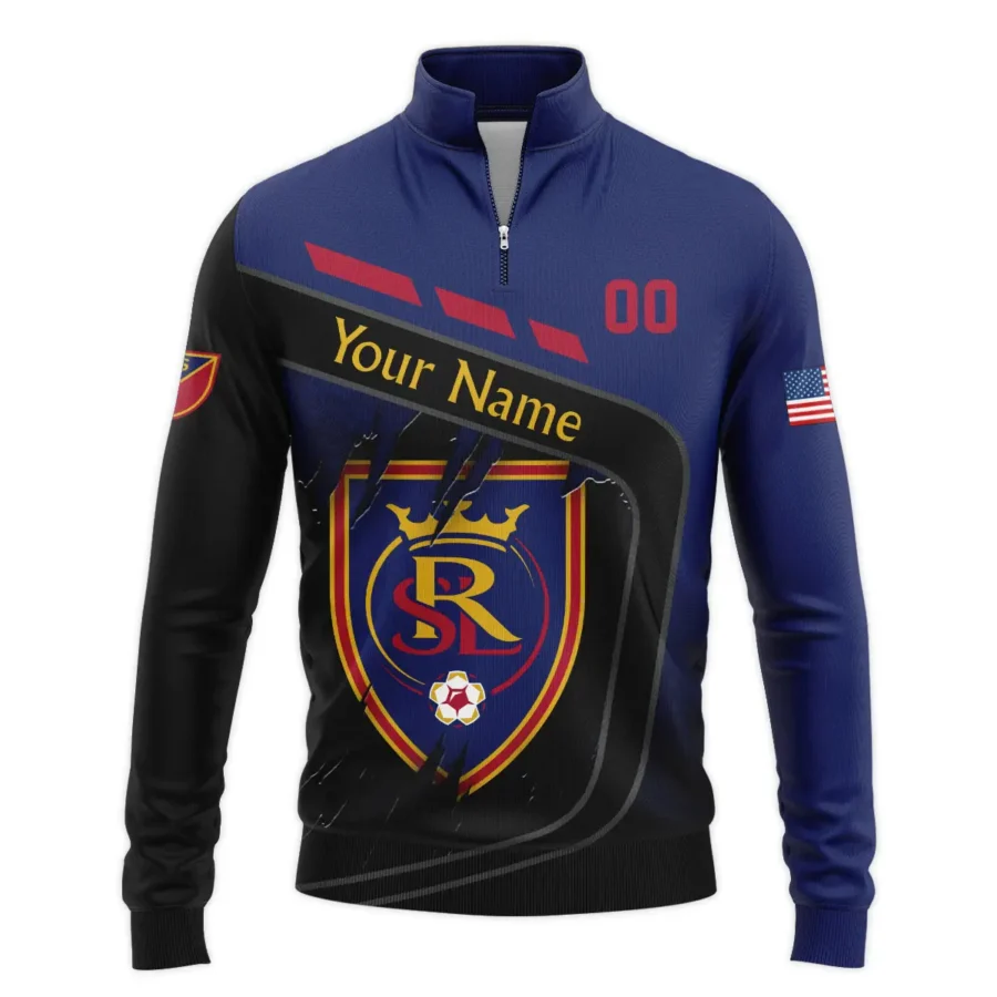 MLS Real Salt Lake Exclusive All Over Prints BLMLS51024A1RSLSWZ - Quarter Zip Jacket