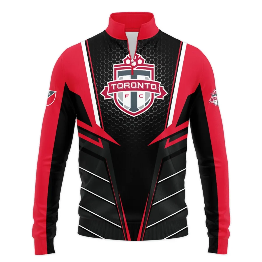 Special Release Toronto FC MLS Quarter Zip Jacket  All Over Prints HOMLS011024A01TORSWZ