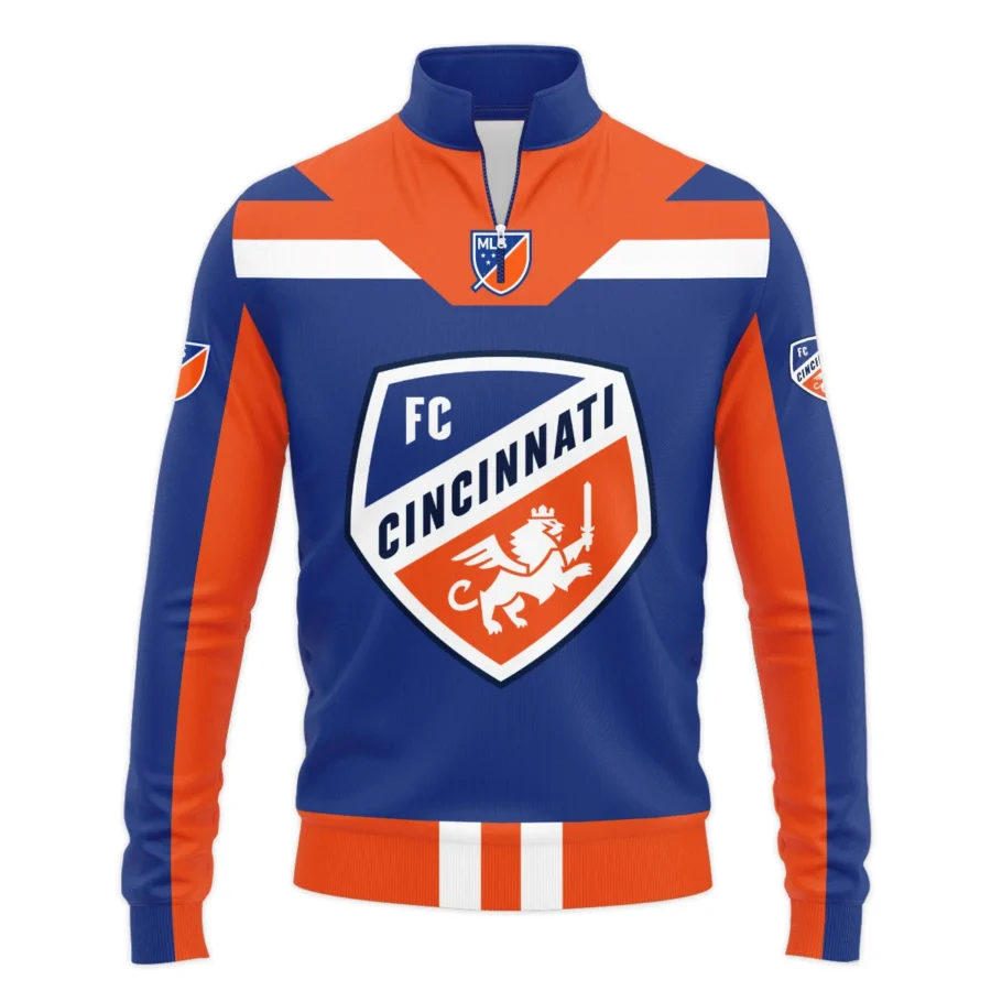 Special Release Cincinnati MLS Quarter Zip Jacket  All Over Prints HOMLS021024A01CINSWZ