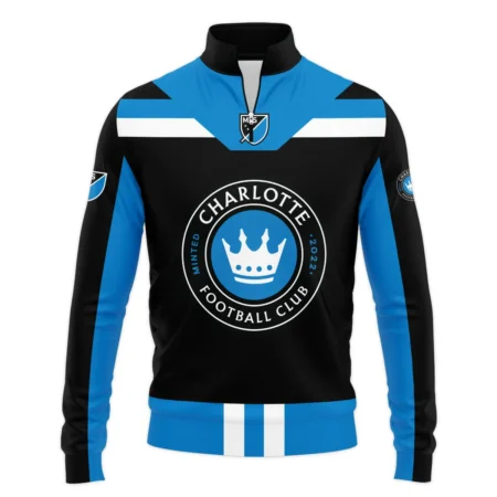 Special Release Charlotte MLS Quarter Zip Jacket  All Over Prints HOMLS021024A01CLTSWZ