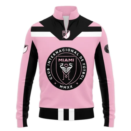 Special Release Inter Miami MLS Quarter Zip Jacket  All Over Prints HOMLS021024A01MIASWZ