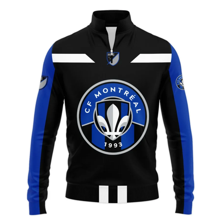 Special Release CF Montreal MLS Quarter Zip Jacket  All Over Prints HOMLS021024A01MTLSWZ