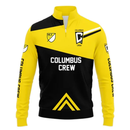 Special Release Columbus Crew MLS Quarter Zip Jacket  All Over Prints HOMLS031024A01CLBSWZ