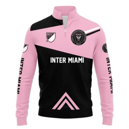 Special Release Inter Miami MLS Quarter Zip Jacket  All Over Prints HOMLS031024A01MIASWZ