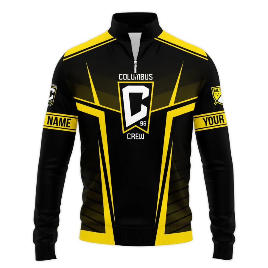 Special Release Personalized Columbus Crew MLS Quarter Zip Jacket  All Over Prints QTMLS021024A1CLBSWZ