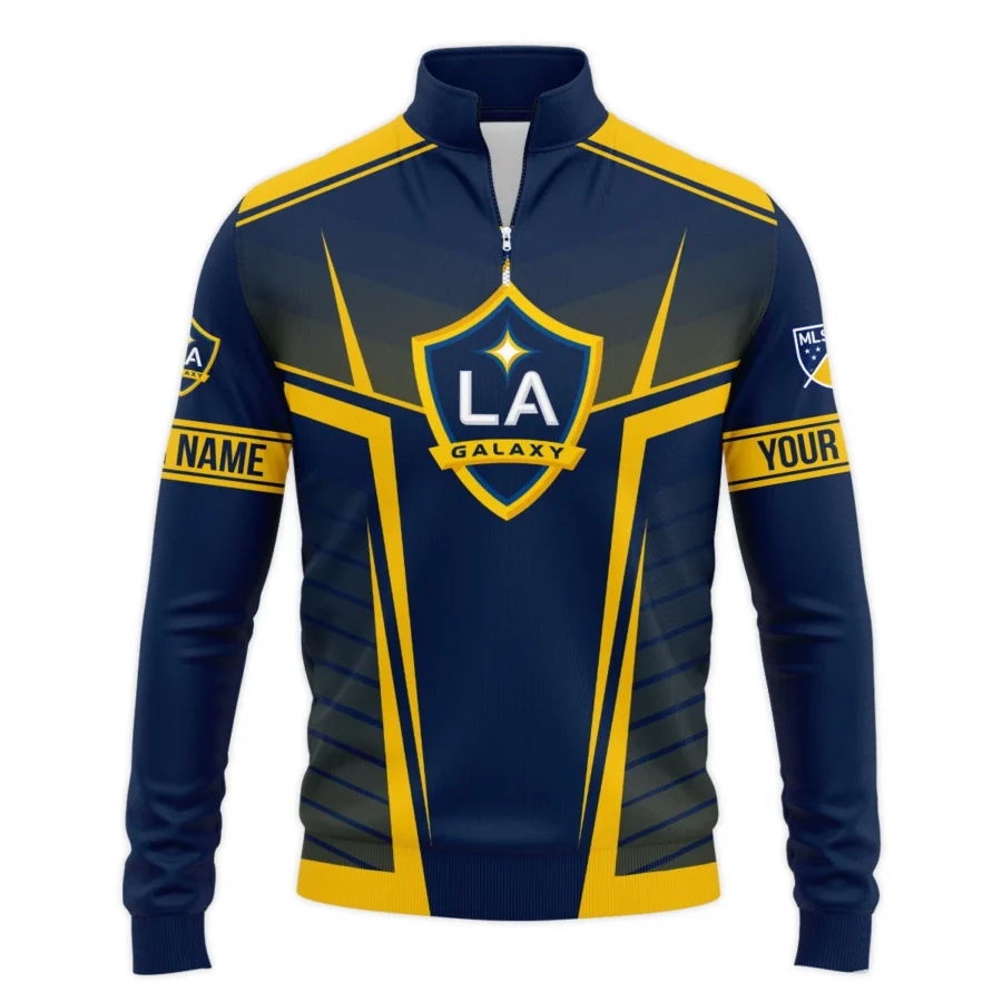 Special Release Personalized LA Galaxy MLS Quarter Zip Jacket  All Over Prints QTMLS021024A1LASWZ