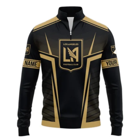 Special Release Personalized Los Angeles FC MLS Quarter Zip Jacket  All Over Prints QTMLS021024A1LAFSWZ