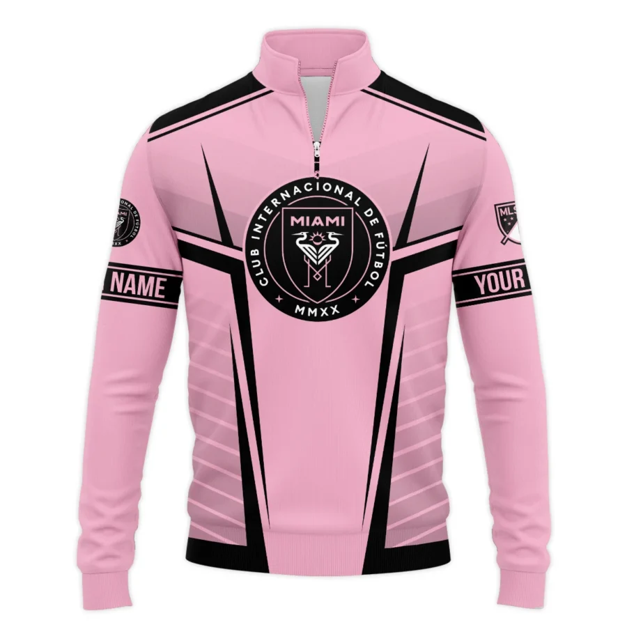 Special Release Personalized Inter Miami MLS Quarter Zip Jacket  All Over Prints QTMLS021024A1MIASWZ