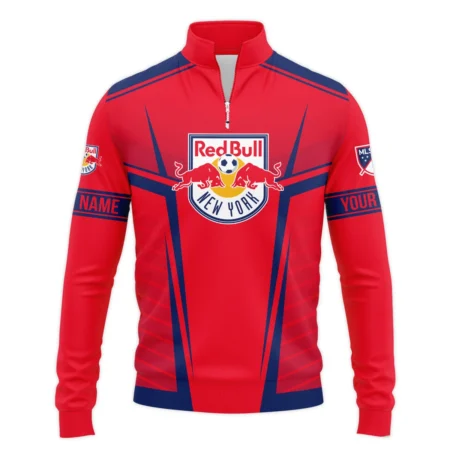 Special Release Personalized New York Red Bulls MLS Quarter Zip Jacket  All Over Prints QTMLS021024A1NYSWZ