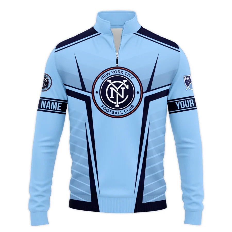 Special Release Personalized New York City MLS Quarter Zip Jacket  All Over Prints QTMLS021024A1NYCSWZ