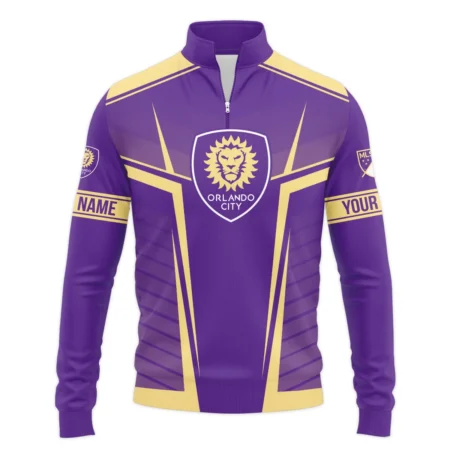 Special Release Orlando City MLS Quarter Zip Jacket  All Over Prints QTMLS021024A1ORLSWZ